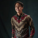 Taran - Mandalas Kemeja Batik Pria Premium Lengan Panjang - Mandalas