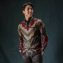 Taran - Mandalas Kemeja Batik Pria Premium Lengan Panjang - Mandalas