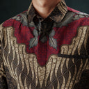 Taran - Mandalas Kemeja Batik Pria Premium Lengan Panjang - Mandalas