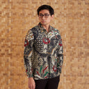 Tarasari - Mandalas Kemeja Batik Pria Premium Lengan Panjang - Mandalas