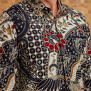 Tarasari - Mandalas Kemeja Batik Pria Premium Lengan Panjang - Mandalas