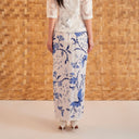 Tarublu - Mandalas Women's Premium Batik Pleated Skirt - Mandalas