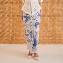 Tarublu - Mandalas Women's Premium Batik Pleated Skirt - Mandalas