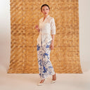 Tarublu - Mandalas Women's Premium Batik Pleated Skirt - Mandalas