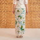 Tarujo - Mandalas Women's Premium Batik Pleated Skirt - Mandalas