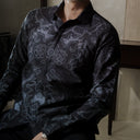 Teradian - Mandalas Kemeja Batik Pria Premium Lengan Panjang - Mandalas