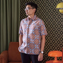 Teraren - Mandalas Kemeja Batik Pria Premium Lengan Pendek - Mandalas