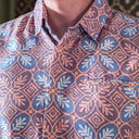 Teraren - Mandalas Kemeja Batik Pria Premium Lengan Pendek - Mandalas