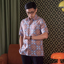 Teraren - Mandalas Kemeja Batik Pria Premium Lengan Pendek - Mandalas