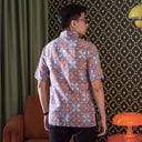 Teraren - Mandalas Kemeja Batik Pria Premium Lengan Pendek - Mandalas
