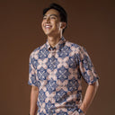 Terari - Mandalas Kemeja Batik Pria Premium Lengan Pendek - Mandalas