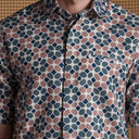 Teraso - Mandalas Kemeja Batik Pria Premium Lengan Pendek - Mandalas