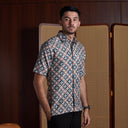 Teraso - Mandalas Kemeja Batik Pria Premium Lengan Pendek - Mandalas