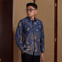 Terumblu - Mandalas Kemeja Batik Pria Premium Lengan Panjang - Mandalas