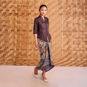Thea Caramel - Mandalas Women's Kebaya Top - Mandalas