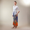 Thea White - Mandalas Women's Kebaya Top - Mandalas