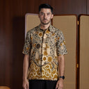 Timaden - Mandalas Kemeja Batik Pria Premium Lengan Pendek - Mandalas