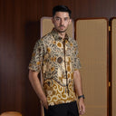 Timaden - Mandalas Kemeja Batik Pria Premium Lengan Pendek - Mandalas