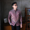 Timine - Mandalas Kemeja Batik Pria Premium Lengan Panjang - Mandalas