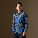 Tirtatama - Mandalas Premium Men’s Long Sleeve Batik Shirt - Mandalas