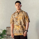 Trimangun - Mandalas Kemeja Batik Pria Premium Lengan Pendek - Mandalas