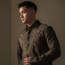 Tritabu - Mandalas Kemeja Batik Pria Premium Lengan Panjang - Mandalas