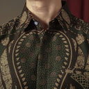 Tritasan - Mandalas Kemeja Batik Pria Premium Lengan Panjang - Mandalas