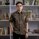 Tritasan - Mandalas Kemeja Batik Pria Premium Lengan Pendek - Mandalas