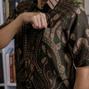 Tritasan - Mandalas Kemeja Batik Pria Premium Lengan Pendek - Mandalas