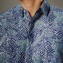 Tropis - Mandalas Kemeja Batik Pria Premium Lengan Pendek - Mandalas