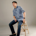 Tropis - Mandalas Kemeja Batik Pria Premium Lengan Pendek - Mandalas