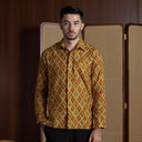 Tumas - Mandalas Kemeja Batik Pria Premium Lengan Panjang - Mandalas