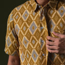 Tumas - Mandalas Kemeja Batik Pria Premium Lengan Pendek - Mandalas