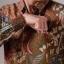 Tundra - Mandalas Premium Men's Long Sleeve Batik Shirt - Mandalas