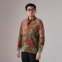 Tundra - Mandalas Premium Men's Long Sleeve Batik Shirt - Mandalas