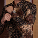 Tupatu - Mandalas Kemeja Batik Pria Premium Lengan Panjang - Mandalas