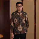 Tupatu - Mandalas Kemeja Batik Pria Premium Lengan Panjang - Mandalas