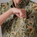Turi - Mandalas Premium Men's Short Sleeve Batik Shirt - Mandalas