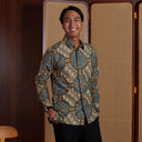 Ubiru - Mandalas Kemeja Batik Pria Premium Lengan Panjang - Mandalas