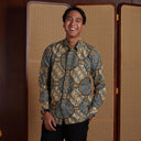 Ubiru - Mandalas Kemeja Batik Pria Premium Lengan Panjang - Mandalas