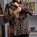 Ugraha - Mandalas Kemeja Batik Pria Premium Lengan Panjang - Mandalas