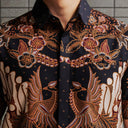 Ugraha - Mandalas Kemeja Batik Pria Premium Lengan Pendek - Mandalas