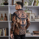 Ugraha - Mandalas Set Sarimbit Couple Kemeja Lengan Panjang dan Rok Batik Premium - Mandalas