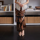 Ugraha - Mandalas Set Sarimbit Couple Kemeja Lengan Panjang dan Rok Batik Premium - Mandalas