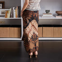 Ugraha - Mandalas Set Sarimbit Couple Kemeja Lengan Panjang dan Rok Batik Premium - Mandalas