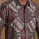 Urubi - Mandalas Kemeja Batik Pria Premium Lengan Panjang - Mandalas