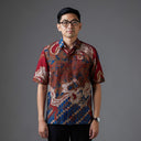 Uwala - Mandalas Kemeja Batik Pria Premium Lengan Pendek - Mandalas
