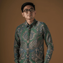 Valdiwa - Mandalas Kemeja Batik Pria Premium Lengan Panjang - Mandalas