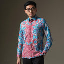 Vantelo - Mandalas Kemeja Batik Pria Premium Lengan Panjang - Mandalas