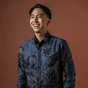 Vatu - Mandalas Kemeja Batik Pria Premium Lengan Panjang - Mandalas